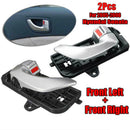 Pair Front Right Left For Hyundai Sonata 2005-2008 Car Door Handle Spare Set Kit