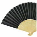 10pcs* Personalized Ladies Bamboo Fan Hollow Out Hand Folding Fans Outdoor