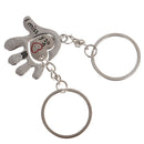 1Pair Hand Key Chain Hand Pendant Couple Keychain Valentine's Day Memorial G JR