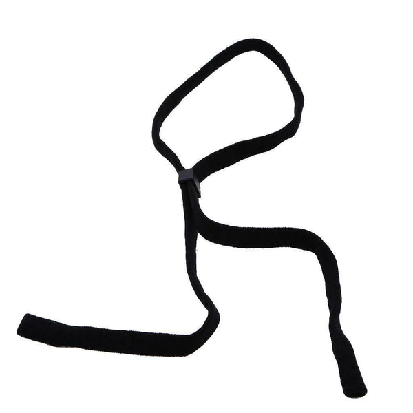 Glasses Strap Neck Cord Sport Eyeglasses String Sunglasses Band Holder Black