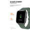 Smart Watch Blood Pressure Heart Rate Monitor Bracelet Wristband Green