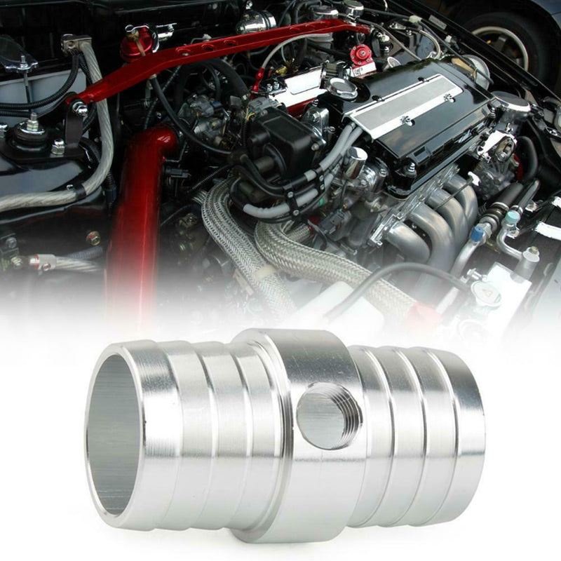 1-1/4" Hose w/ 1/8" NPT Steam Port Adapter Top Radiator LS Swap Coolant