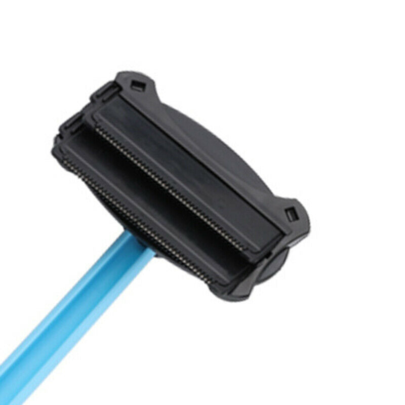 Men Manual Back Double Cutter Head Hair Shaver Blade Trimmer Do-It-Yourself I7B2