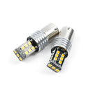 BA15S R5W 1157 5050 15SMD Orange LED Car Tail Turn Signal Light Bulb Lamp Amber