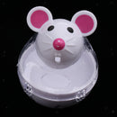 2 pcs Cat Mouse Shape Tumbler Interactive Teaser Toys Store Food Supplies