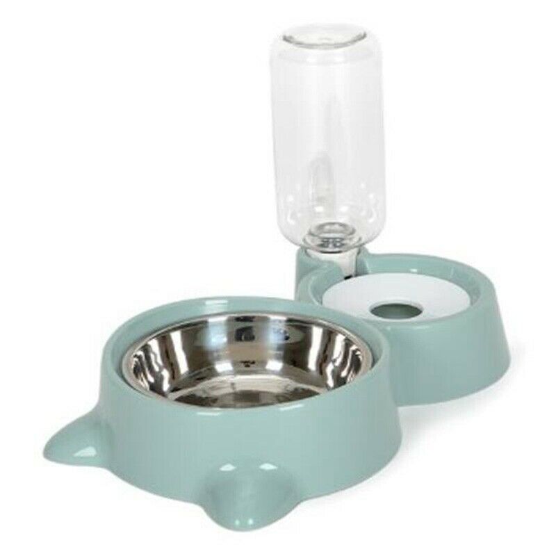 Cat Bowl Dog Water Feeder Bowl Cat Kitten Drinking Fountain Food Dish Pet B