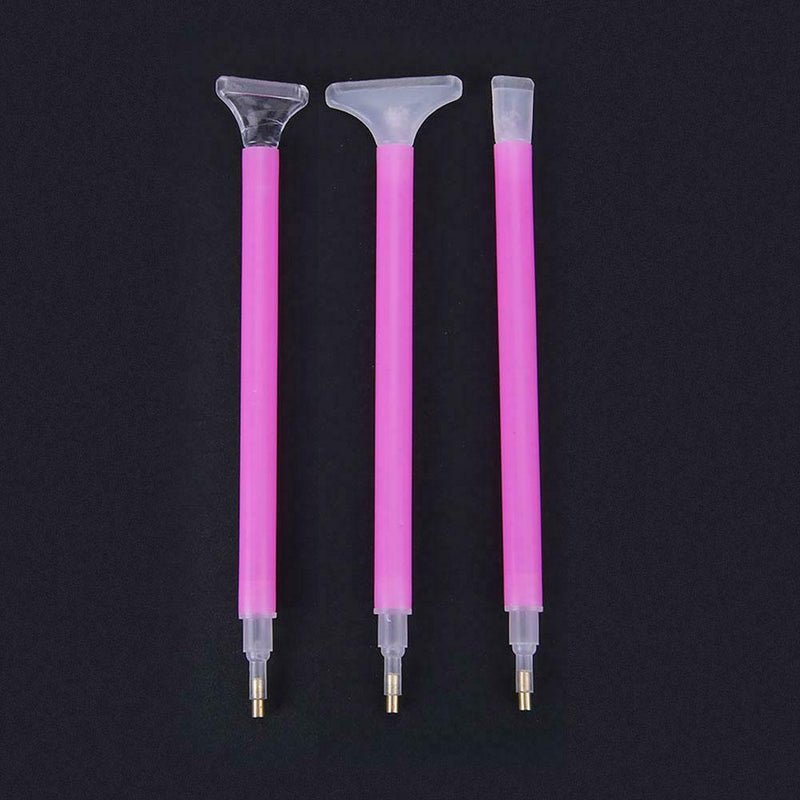 20pcs DIY Diamond Painting Point Drill Pens Cross Stitch Embroidery Toolkit