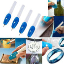 4-Pack Cordless Electric Engraving Pen Carve Tool With Tips For Diy Jewelry M7K6