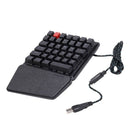 K106 Wired 36 Keys Mechanical Usb Ergonomic Single Hand Keypad Gaming Keybo