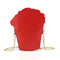 Woman Cupcake Hamburger Chain Bag Popcorn Crossbody Messenger Bag (Popcorn