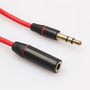 2 x Male To Female 3.5mm Plug Jack Stereo Audio Headphone Extension Cable