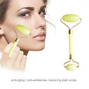 Natural Stone Guasha Double Head Facial Body Head Neck Roller Massage Tool