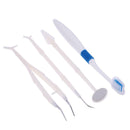 Professional Orthodontic Toothbrush Floss Brace Protect Wax Oral Care Kit A