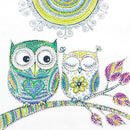 5D DIY Special Shaped Diamond Painting Owl Cross Stitch Mosaic Craft Kits