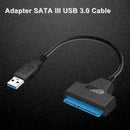 USB 30 To SATA 22 Pin 25" Laptop Hard Disk Drive SSD Cable Converter