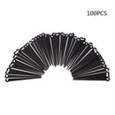 100Plastic Fixed Stem DIY Micro Drip Irrigation System Garden TI Watering U6A1