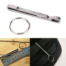 Stainless steel Pocket Suspension Clip EDC Keys Tools Keychain Load Holder FT