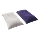Outdoor Portable Folding Air Inflatable Pillow Double Sided Flocking Cushio