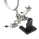 Auxiliary Alligator Clip Desktop Magnifier Magnifying Glasses Jewelry Repair