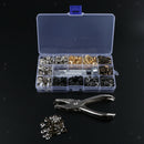 140 Sets Of Durable Buttons, 4 Piece Set Tools, Pliers