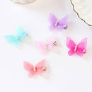 5Pcs Bow ButterflyHair Clips Girls Hair Grips Kids Hairpin Headwear Accessory M&