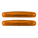 1Pair 9LED Truck Trailer Bus Side Marker Light Indicator Turn Signal-Lamp 12-24V