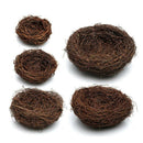 2 Pieces 4.7inch 5.9inch Dia. Natural Twig Birds Nests for Wedding Party Favors