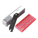 Alloy Carbide Inserts 26mm Parting Grooving Cut-Off Tool DIY Woodworking