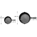 Cast Iron Non-Stick Skillet Frying Pan for Gas Induction Cooker Egg Pancake Y1I6