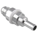 6AN Male Flare Bulkhead To 5/16 Hose Barb Fuel Tank Fitting Auto Car Access I6O5