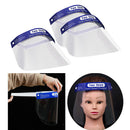 3x Safety Elastic Full Face Shield Guard Goggles Visor Hat Anti-Spitting