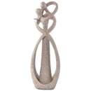 Handmade Sandstone Statue Hug & Love Sculpture Lovers Anniversary Gift