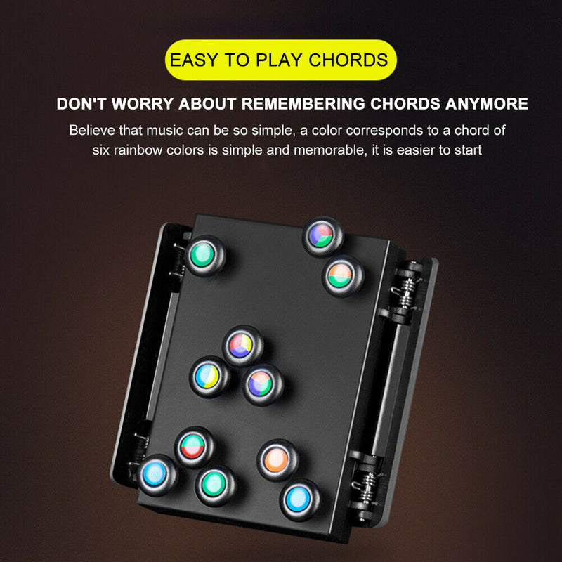 Guitar Chord Trainer Practice Tool Folk Guitar Finger Training for Beginner