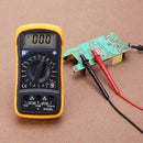 DT830 Digital Backlight LCD Multimeter AC/DC Voltmeter Resistance Tester A