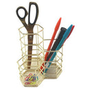 Makeup Tool Storage Rack Plating Diamond Pen Holder Hexagon Three Makeup Br