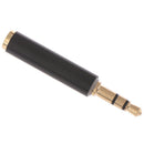 1pcs 3.5mm Stereo 3 Pole Male to 4 Pole 3 Ring Female Audio Adapter Conver OZ