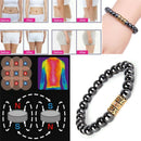 Magnetic Bracelet Crystal Black Bead Hematite Stone Health Care Jewel BX