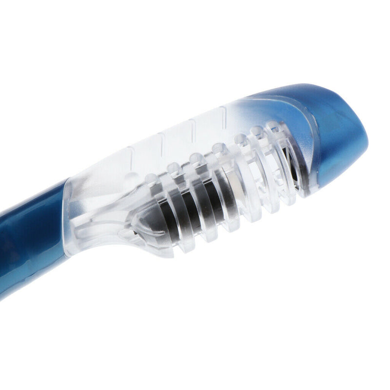 Diving Swimming Dry Snorkel Tube Seamless Silicone Snorkeling Breathing Tube