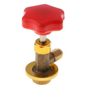 1pcs Low Pressure Dispensing Valve Bottle Opener 1/2 SAE Connector for R134a