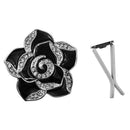2pcs Car Perfume Air Freshener Clip Diamond Flower Car Air Vent Perfume Air