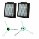 Hepa Filter Side Brush Robot Vacuum Cleaner Replacement Spare Parts For Roo