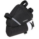 Bicycle Triangle Front Tube Saddle Bike Bag Water Bottle Pocket Reflective