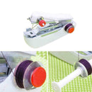 Portable Mini Sewing Machine Handheld Stitch Clothes Home Cordless Househol E2E1