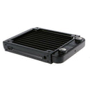 120mm 10 Tubes G1/4 Aluminum Computer Water Cooling Cooler Radiator He NIV