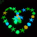 Colorful Conch Outdoor Shell Shaped Luminous Pebbles Glowing Stones