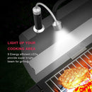 3pcs LED BBQ Grill Light Outdoor Super Bright Lamp Magnetic Base Barbecue Tools