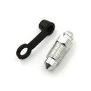 M10 x 1mm Motorcycle Bike Brake Braking Caliper Bleed Screw Nipple with Cap FT