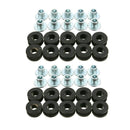 20x Motorcycle Rubber Grommets Bolt For  Yamaha Suzuki Kawasaki Fairing