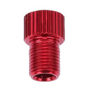 4pcs Presta to Shrader Bicycle Road Bike Valve Adapters Converters (Red)