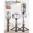 Selfie Stick Tripod Bluetooth, Extendable Phone Tripod Selfie Stick with